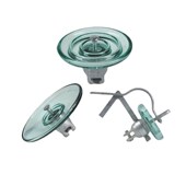 LXHY 供应U120BP 100 2防污型悬式 钢化玻璃绝缘子U70BLP 146