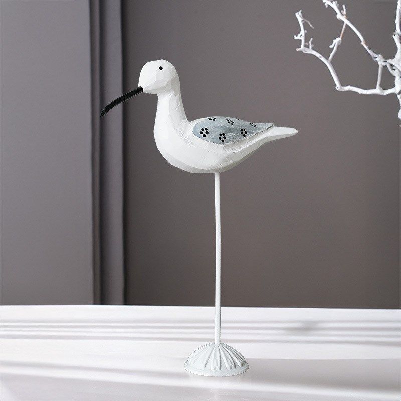简约创意地中海海洋风格海鸟摆件儿童房样板房电视柜家居隔板装饰,特色手工艺,其他特色工艺品,淘宝优惠券,粉丝福利购,淘宝优惠卷