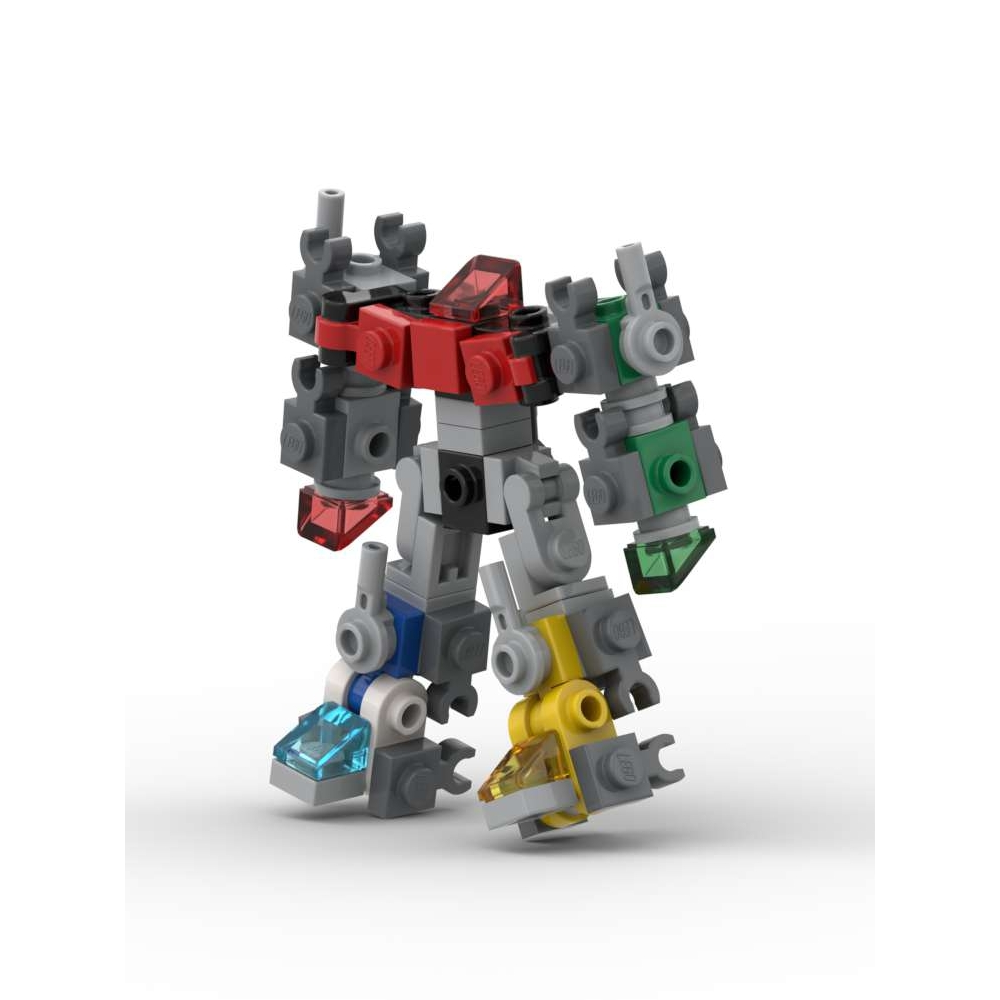 MOC小型变形机甲外骨骼器