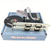 转 扩 PCI RS232 9针 COM COM口 4个 串口卡 4串口卡 甄选PCI