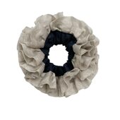 甄选三态新款 重工发圈多层褶皱轻奢风弹扎马尾发圈头饰品现 春夏季