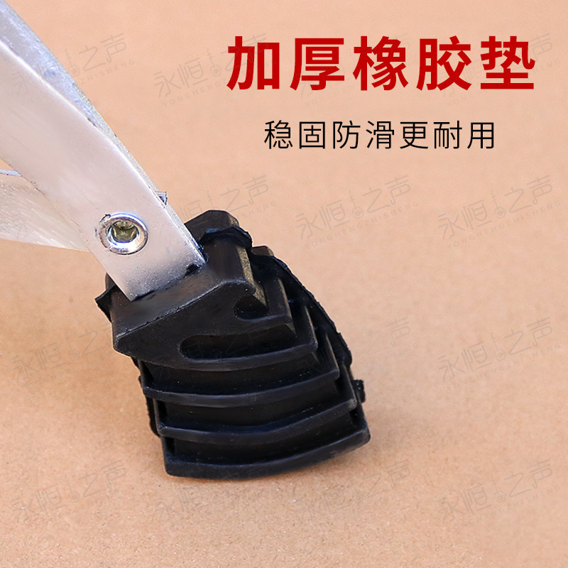 可折叠升降勾锣架子金属钩锣架加粗加固大锣鼓乐器铜锣架