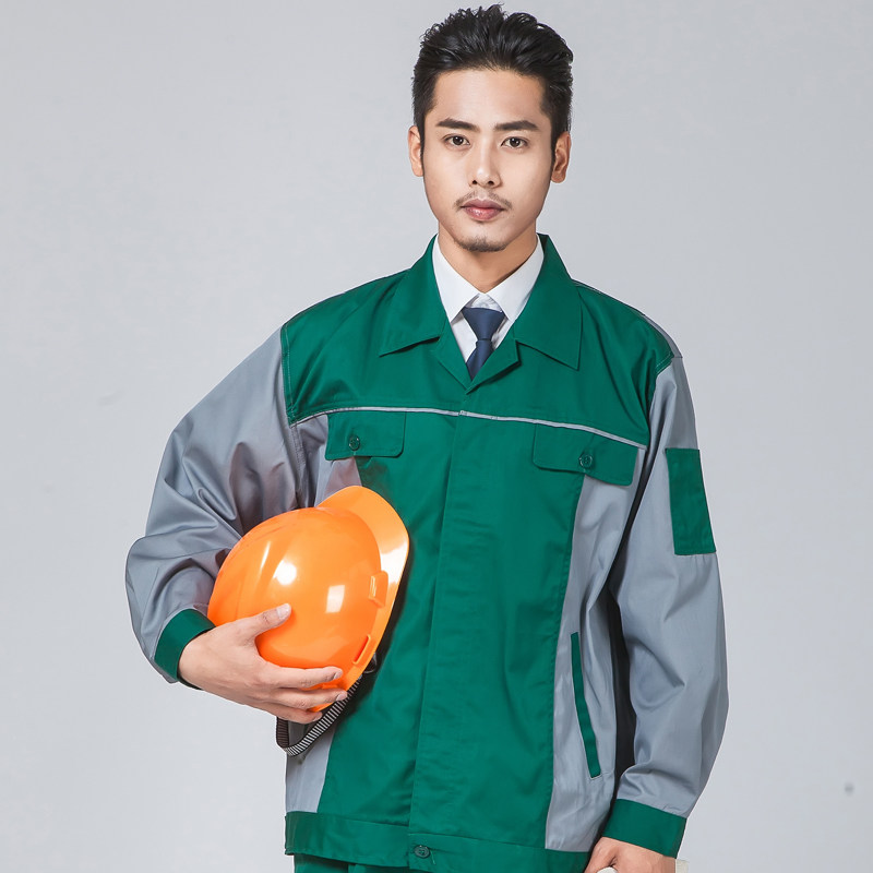 秋冬长袖工作服套装工程男女服厂服园林绿化保洁物业工作服长新款