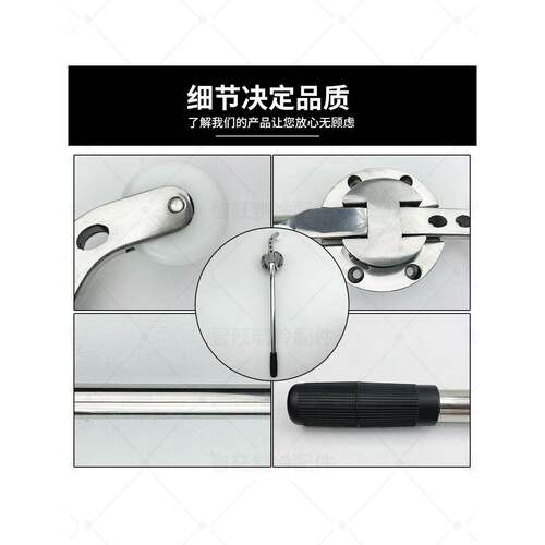冷库平移门拉手推内KMQ-001拉门不锈钢内库开门把手冰库门冷藏竖