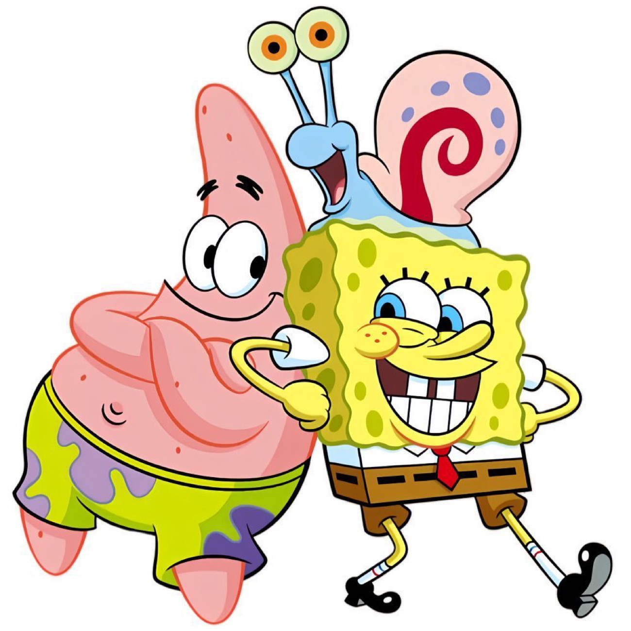 卡通ins海绵网红宝贴纸章