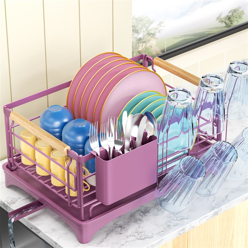 厨房碗碟碗盘e沥水架水槽置物架盘子家用放碗晾碗架碗筷餐具收纳