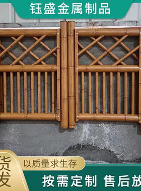 铸造区仿竹围墙门庭墅小区临别街屋外墙栅栏房社公园围墙护栏
