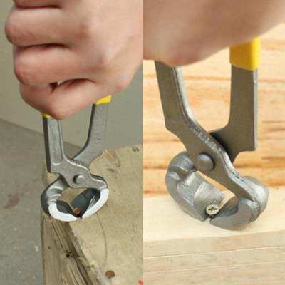 钳起钉钳鞋匠拔钉钳工具补胎钳剪家用拔订器钉鞋起钉器虎顶嘴钳