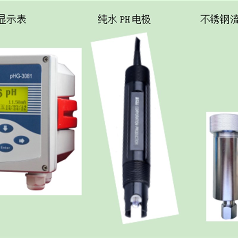 上海博取 PHG-3081型工业PH计  配PH-8012型污水PH复合电极