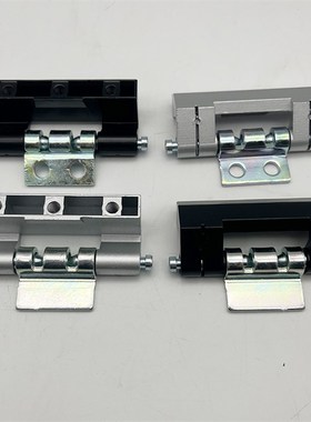 CL201-1电器箱柜门暗铰炼MS-201机柜门暗合页 可脱卸焊接黑色