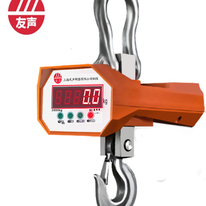 包邮正品厂家直销友声无线电子吊钩秤 OCS3-5-10吨行车称吊称充电