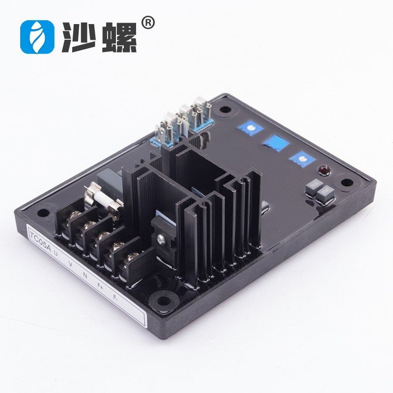 柴油无刷发电机组稳压自动电压调节器励磁5A调压板AVR TC05A