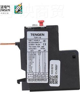 正气热过载继电器电TG天1R-18A 热保TCA护器配套TGC1