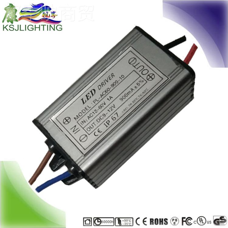 厂家销售 保阳3年 A质C12GSA-60V 10W 3串3并太能L投光灯驱动 ED