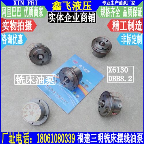 摆线齿轮油泵 X6130三明铣床泵XK6030B DBB-8.2  10双向润滑泵13