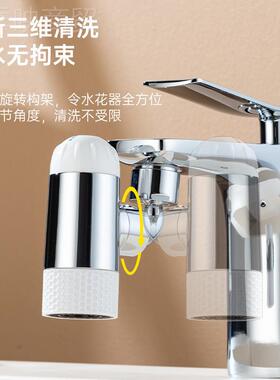 浴室四档出水小泉BL-2105向万旋转喷防溅70°起泡器卫生间2增压洗