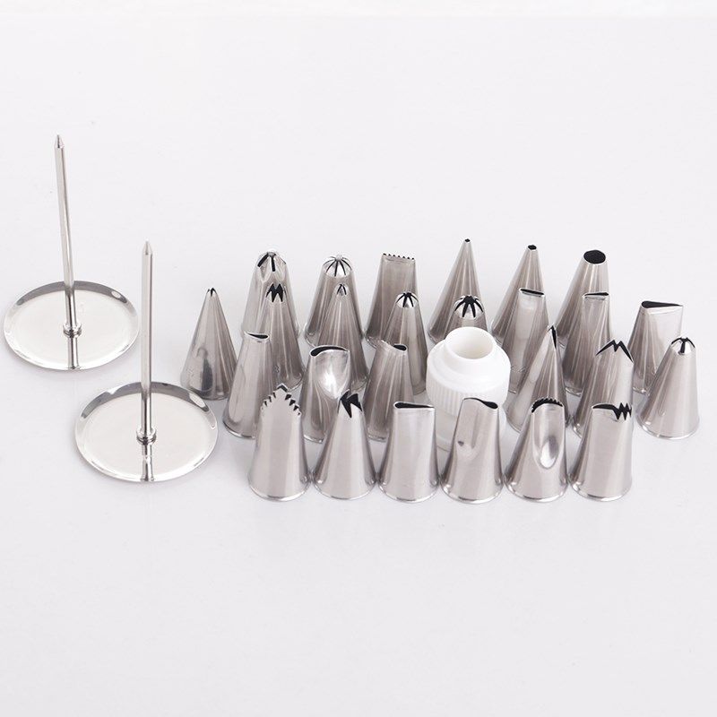 三能韩式裱花嘴26头52粒挤嘴套装翻糖蛋糕糖霜花嘴TS-782/TS-783