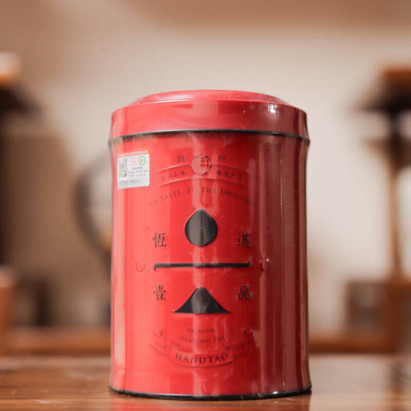 双有机认证凤凰单枞鸭屎香潮州地标春茶乌龙茶送礼好货自饮80g/罐