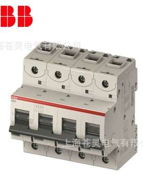 ABB高分断50kA空气开关S801S-C80 S802S-C80 S803S-C80 S804S-C80