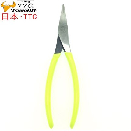 原装日本TTC扁嘴钳DBP-200 进口带牙平口钳 鸭嘴钢丝钳 拉链工具