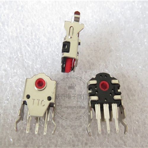 TTC鼠标滚轮编码器解码器 帝王蟒 蝰蛇 XAI RAW sensei等9mm红芯