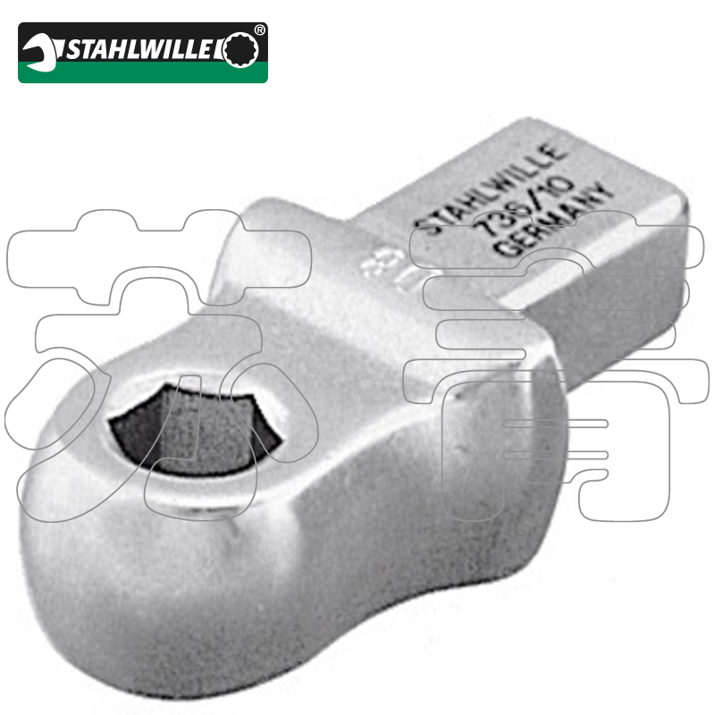 德国原装进口达威力STAHLWILLET插套式扭力扳手用 批头座 736系列