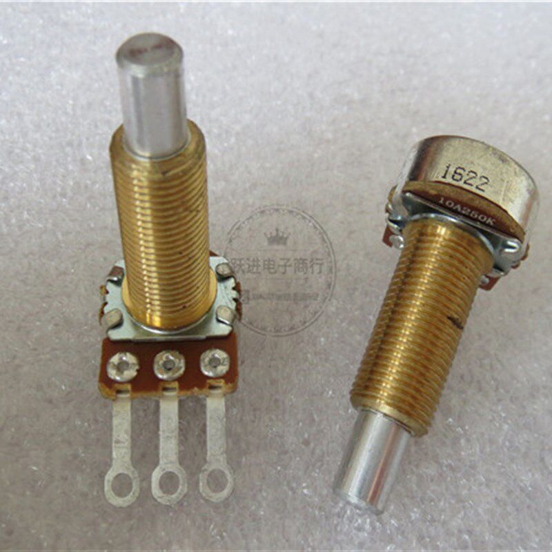 进口美国BOURNS 1622 A250K电吉他音量旋转电位器柄长27MM圆柄