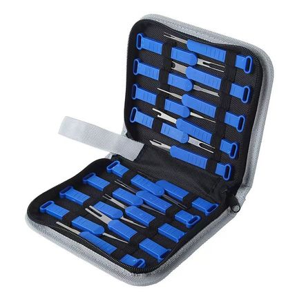 汽车线束退针器航空音响5557连接器电缆电源端子改装推针拔取工具