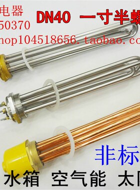 DN40一寸半水箱大功率导热油工程空气能电加热管加热棒220V/380V