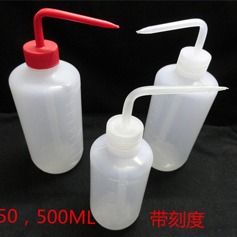 点胶瓶 弯嘴塑料洗瓶 酒精壶 滴油壶 250/500/1000ML 弯咀瓶