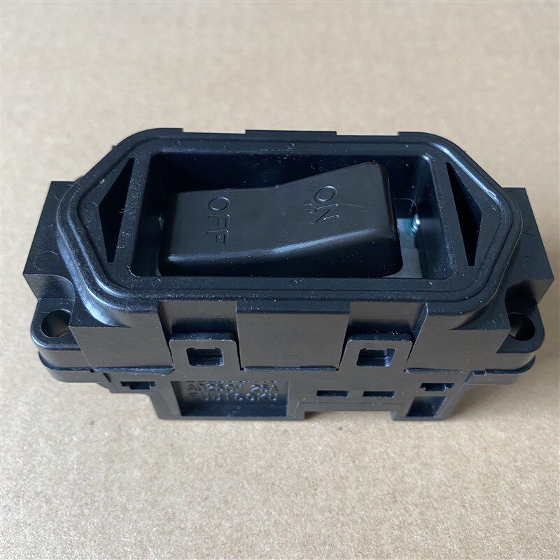 进口日本FUJISOKU ELE330A10船型电源开关6脚2档翘板按钮开关25A