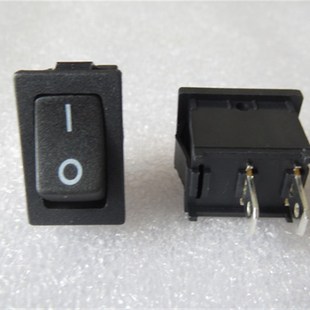 进口台湾TAIHENG大电流船型 2档翘板摇臂开关15A250V 形开关2脚二