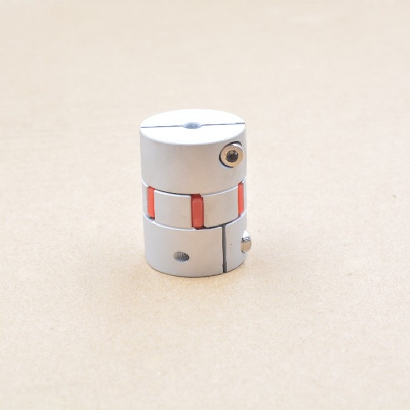 XB铝合金梅花联轴器夹紧弹性电机丝杆联轴器 D30 L40 10x10-12x16