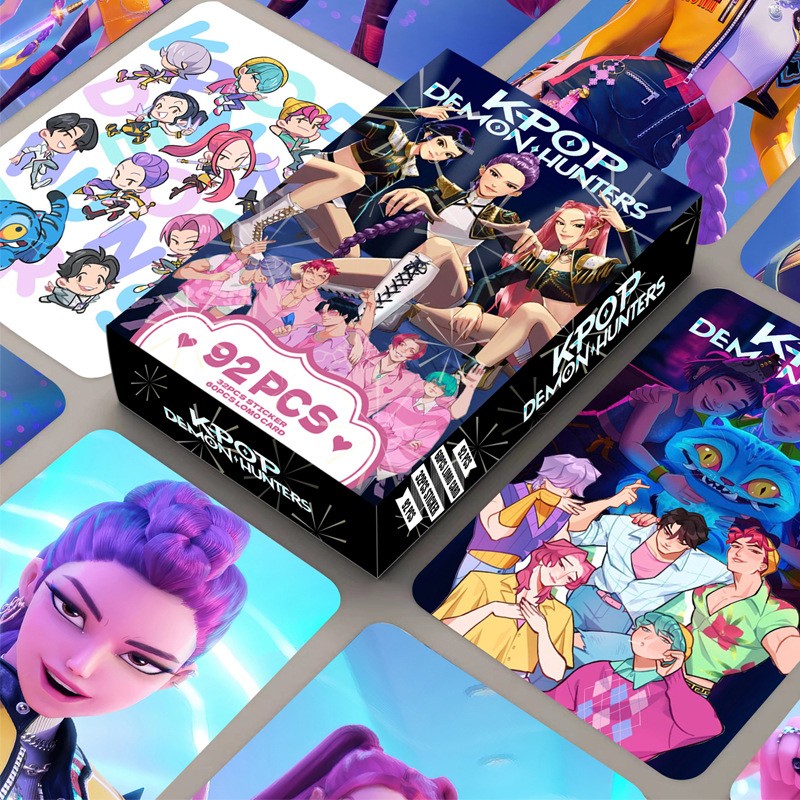 KPOP30-182张猎魔女团LOMO卡