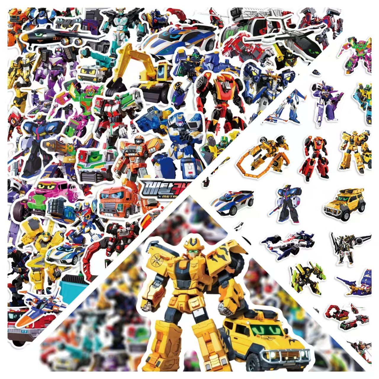 50张卡通炫卡战士Metal Card Fightediy笔记本