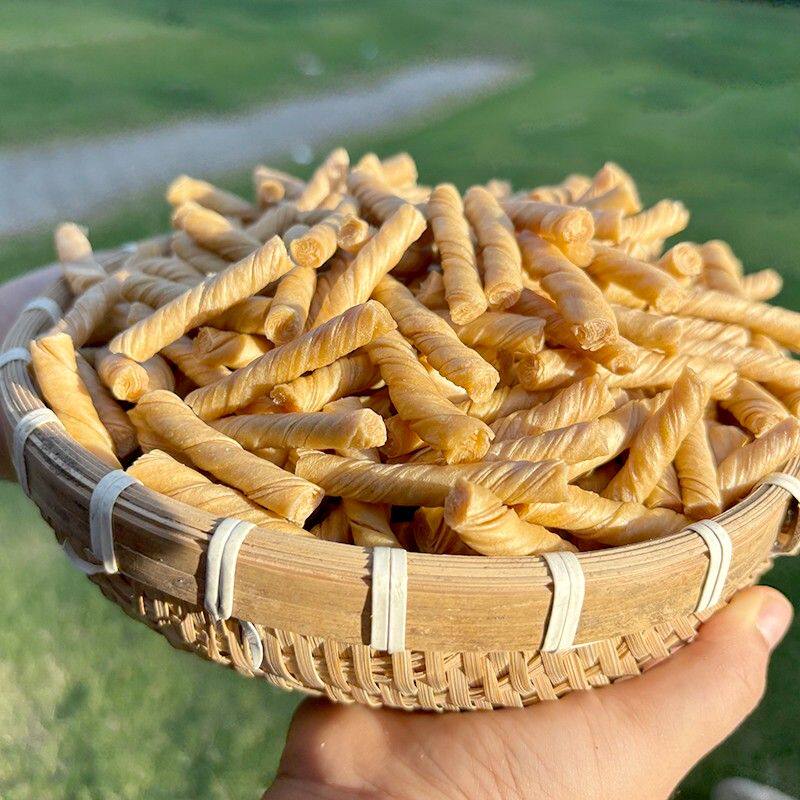 干货豆制品豆筋卷可做辣条炒菜凉拌火锅食材农家手工小豆筋