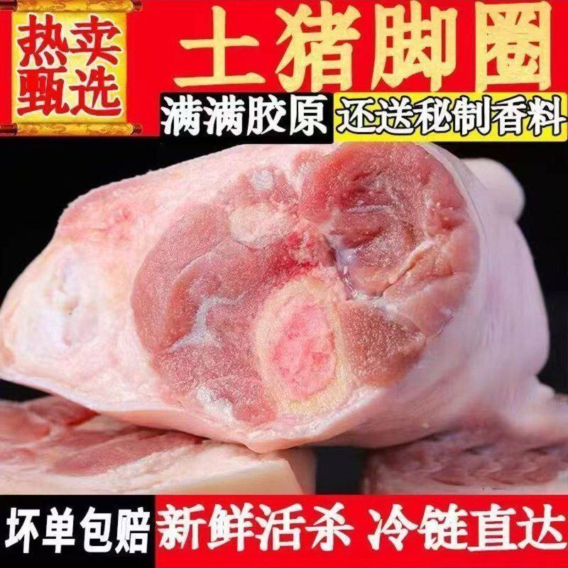 【发五斤】蹄膀土拐骨猪脚圈二肘猪小蹄髈猪拐肘