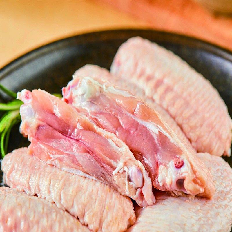 【大江】大号鸡翅中500g*3袋 每袋约7-11个 包冰率不含冰