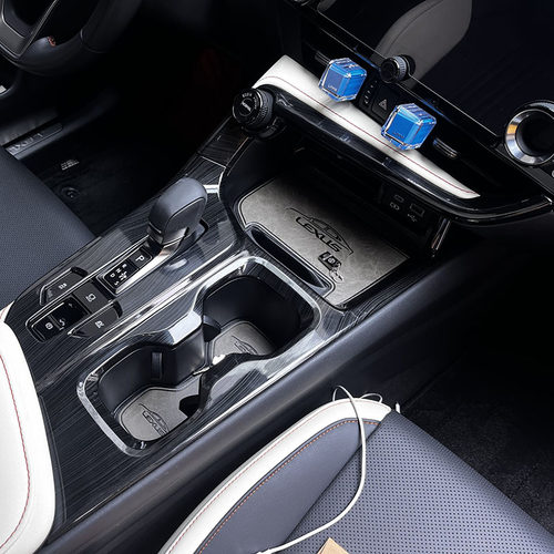 适用雷克萨斯22-25款NX260 NX350H H 400H黑木纹改装防踢排档面板
