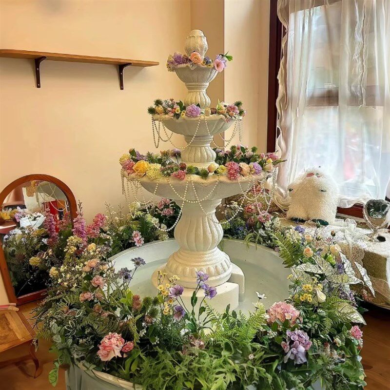 欧式摆设天使雕塑工艺品流水喷泉户内外庭院花园鱼塘装饰造景婚庆