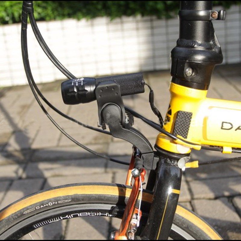 台湾制造!折叠车前叉灯架 前灯架 前叉灯座 山地车前叉扩展灯夹