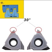 6.0 TR30度立装 7.0TR不锈 4.0 5.0 梯形螺纹刀片22VER 16VNR3.0TR