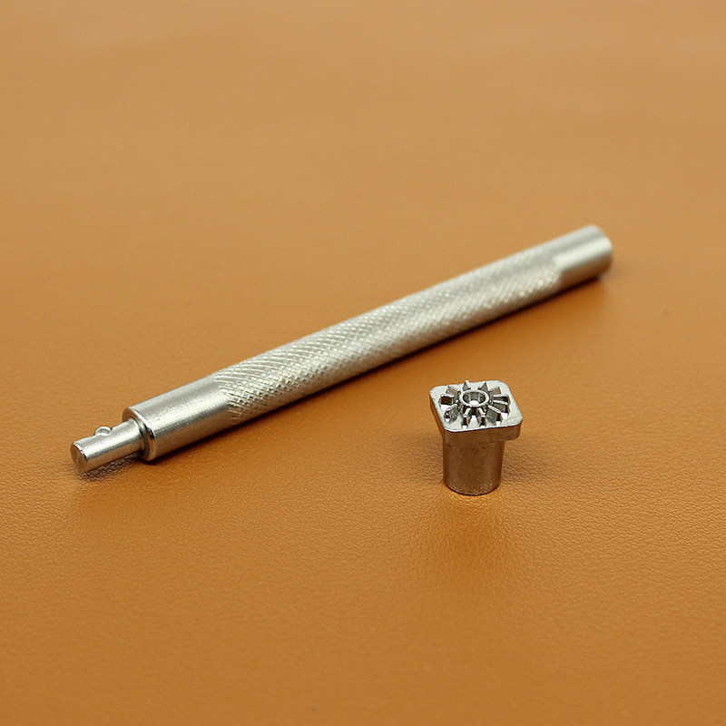 皮革敲花印章字母数字模具印第安风格皮雕套装diy手工皮包工具