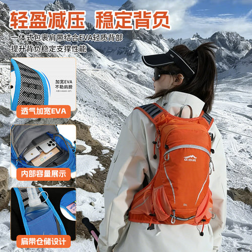 户外运动骑行多功能双肩包