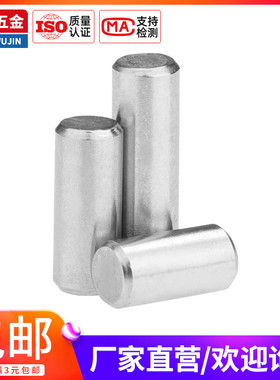 304不锈钢圆柱销定位销M5*28x30x32x35x40x45x50x55x60x65x70x80