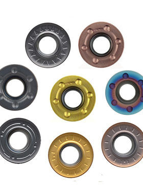 亿翰R6数控铣刀片RPMT1204MO RDMT1204MO D3030 D9030 D9050