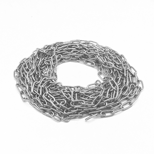 304 201 316不锈钢链条铁锁链子M1.2 1.5 2 2.5 3 4 5 6 8 10mm粗