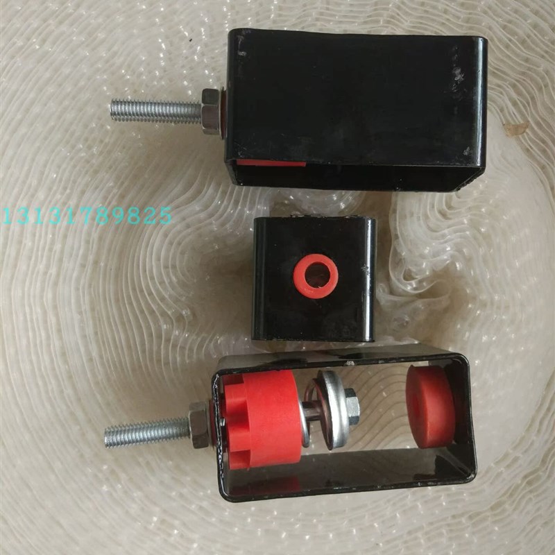 天花吊顶减震器KTV声学装修减震器天然硅胶弹簧吊顶减震器直销