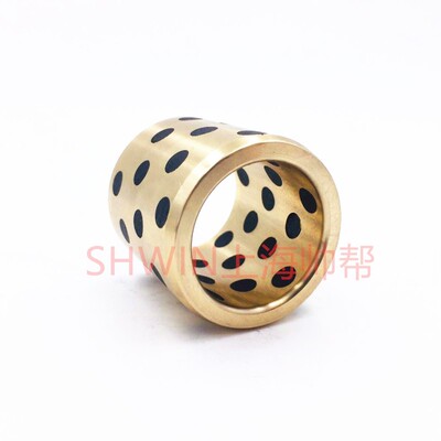 薄壁石墨铜套铜合金无油衬套自润滑MPBZU5-8/10/12/15内径5外径7