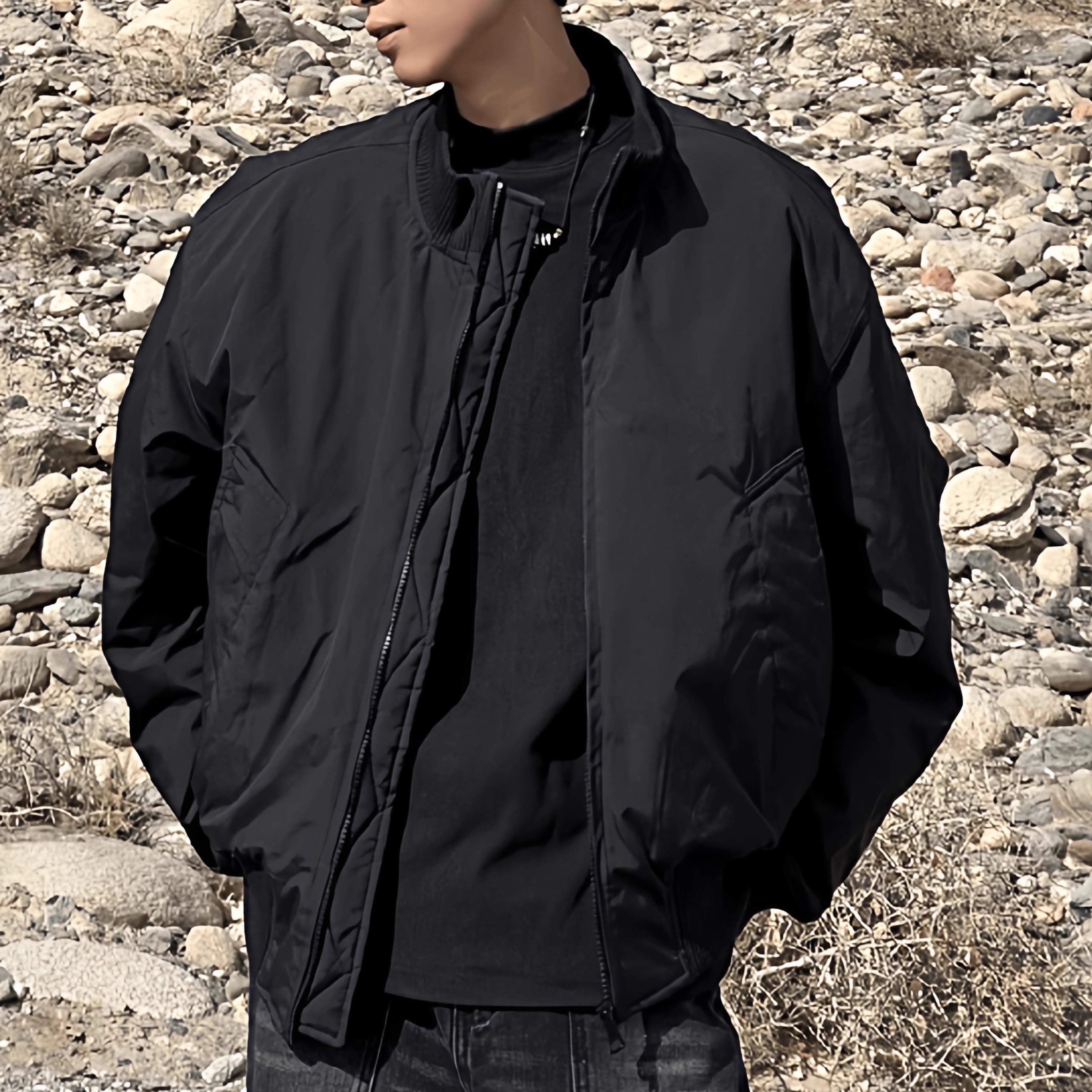 美式飞行夹克棉服男款冬季外套